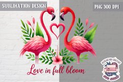 Valentine Love Animals Cute Quote Sublimation Design PNG Product Image 1