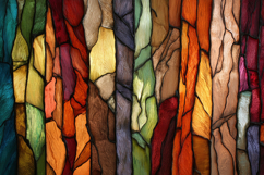 Colorful Stained Glass Background Wallpaper Product Image 1