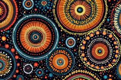 Dot Circles Background Wallpaper Product Image 1