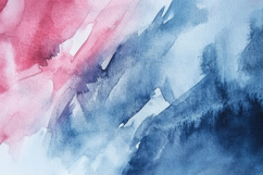 Abstract Watercolor Blue and Pink Texture Background Product Image 1