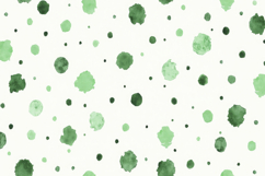 Green Watercolor Circles and Spots Background Wallpaper Product Image 1