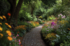 Garden Path Background Product Image 1