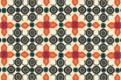 Floral Shape Pattern Background Product Image 1