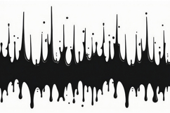 Black Dipping Liquid with White Background Wallpaper Product Image 1