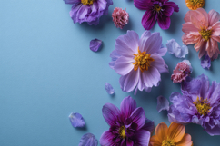 Garden Cosmos Background Wallpaper Product Image 1