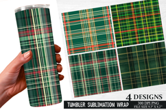 Christmas Pattern Tumbler Wrap|Christmas Tumbler Wrap Design Product Image 1