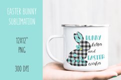 Happy easter bunny Sublimation, PNG. Product Image 1