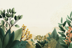 Green Leaves Background Wallpaper Product Image 1