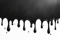 Black Paint Drip with White Background Wallpaper Product Image 1