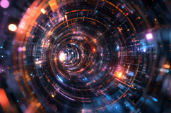 Modern Futuristic Technology Background Wallpaper Product Image 1
