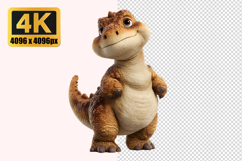 Baby Tyrannosaurus Rex Dinosaur Transparent PNG Product Image 1