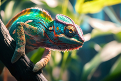 Panther Chameleon Background Wallpaper Product Image 1