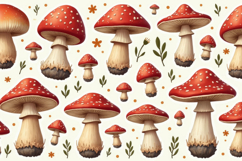 Magical Mushroom Background Product Image 1