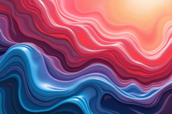 Colorful Waves Background Product Image 1