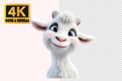 Baby Goat Transparent PNG Product Image 1