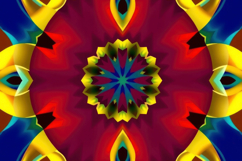 Colorful Kaleidoscope Background Product Image 1
