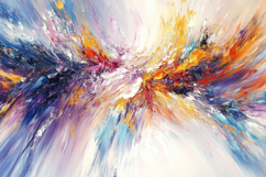 Colorful Paint Splash Background Product Image 1