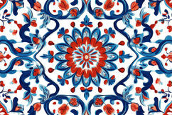 Floral Pattern Background Wallpaper Product Image 1