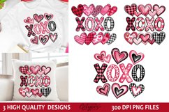 Xoxo - Valentine&#039;s Day Sublimation PNG Product Image 1