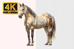 Appaloosa Horse Transparent PNG Product Image 1