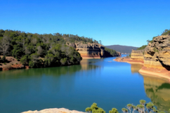 Mountain With Lake Background Product Image 1