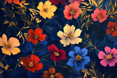 Flowers Background Wallpaper Product Image 1
