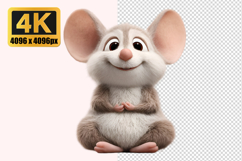 Fatty Mouse Transparent PNG Product Image 1