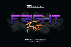 Fright Fest Text Effect Halloween Theme Product Image 1