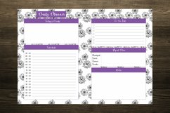 Flowers Pattern A5 Size Notebook Inserts Planner Product Image 3