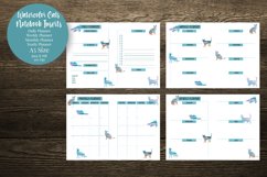 Watercolor Cats A5 Size Notebook Inserts Planner Product Image 1