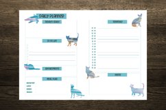 Watercolor Cats A5 Size Notebook Inserts Planner Product Image 2