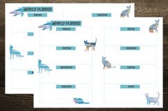 Watercolor Cats A5 Size Notebook Inserts Planner Product Image 3