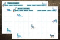 Watercolor Cats A5 Size Notebook Inserts Planner Product Image 4