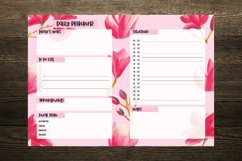 Magnolia Flowers A5 Size Notebook Inserts Planner Product Image 2