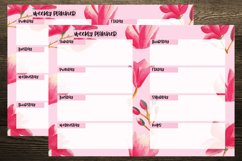 Magnolia Flowers A5 Size Notebook Inserts Planner Product Image 3