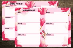 Magnolia Flowers A5 Size Notebook Inserts Planner Product Image 5