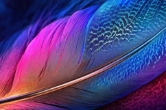 Colorful Feather Background Wallpaper Product Image 1