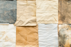 Sheets of Old Papers Background Wallpaper Product Image 1