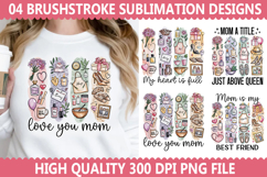 Mother&#039;s Day Sublimation PNG Design - T-Shirt Design Product Image 1