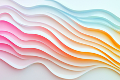 Abstract Colorful Wavy Background Wallpaper Product Image 1