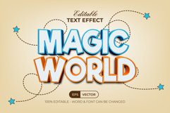 Editable Text Effect Comic Style Product Image 1
