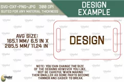 Fishing Cutting Board Laser Cut. Fishing Design SVG Product Image 2