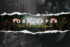 Torn Paper Cutout Photo Effect Product Image 1