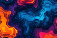 3D Abstract Pattern Background Wallpaper Product Image 1