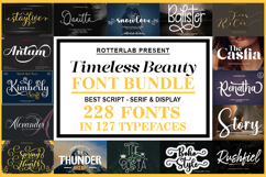 Timeless Beauty Font Bundle Product Image 1