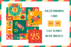 Christmas Advent Calendar Printable PDF | Countdown for Kids Product Image 3