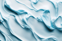 Blue and White Swirl of Paint Background Wallpaper Product Image 1