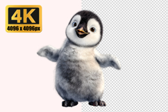 Baby Penguin Transparent PNG Product Image 1