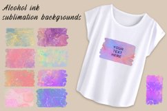 Alcohol ink sublimation backgrounds Product Image 1