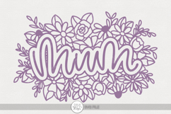 Mom Floral SVG | Mother’s Day Cut File Product Image 1